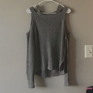 Hollister Open Shoulder Sweater